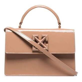Off-White 1.4 Jitney handbag Pink Red Beige