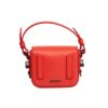Off-White 20 Logo Printing Series Leather Industrial Style Camera Bag Messenger Bag Orange