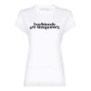 Off-White Alphabet Slogan Logo Printing Short Sleeve Slim Fit Version White