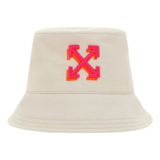 Off-White Arrow Bucket Hat “Beige Fuchsia” Off-White Arrow Bucket Hat “Beige Fuchsia”
