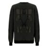 Off-White Arrow Printing Round Neck Sports Hoodie Slim Fit Version Gray