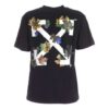 Off-White Arrow Printing Short Sleeve Black