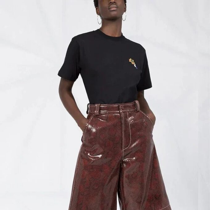 Off-White Arrow Printing Short Sleeve Black