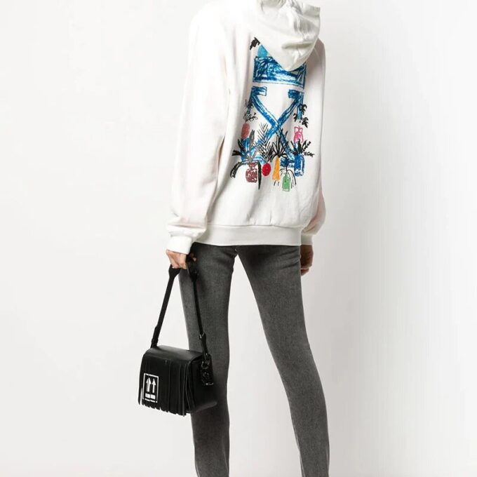 Off-White Arrow Shoulder Bag Black