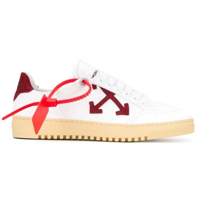 Off-White Arrows 2.0 Low Leisure Shoes White/Red