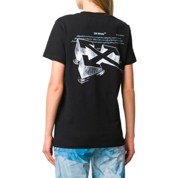 Off-White Arrows Sketch Printed Short Sleeve