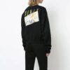 Off-White Back Large Printing Loose Black
