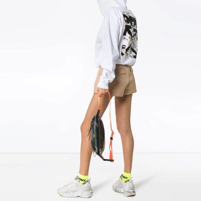 Off-White Back Logo Alphabet Printing Loose White