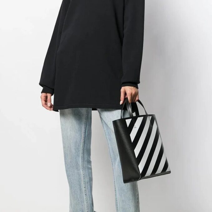 Off-White Binder Clip Stripe