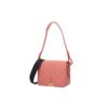 OFF WHITE Black Cowhide Pink Messenger Bag “Black Pink”