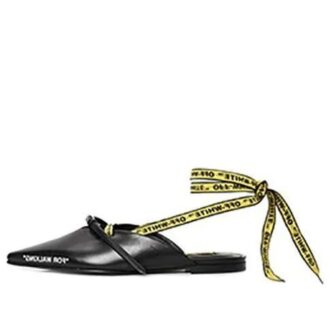 Off-White Black Slippers Off-White Black Slippers