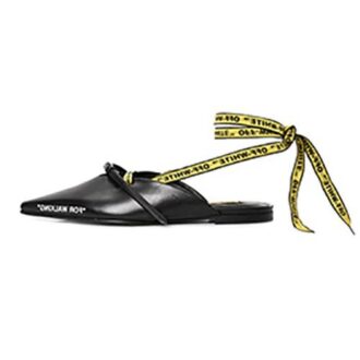 Off-White Black Slippers Off-White Black Slippers