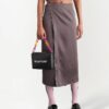 Off-White Block Pouch Quote Clutch Bag “Black”