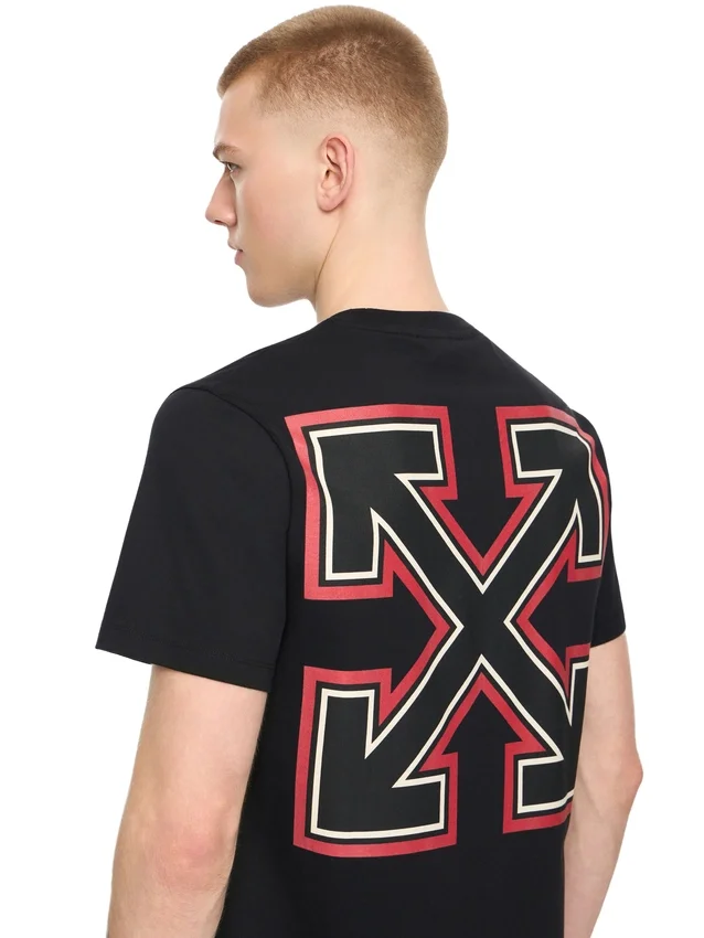 Off-White™ c/o AC Milan Arrow Slim T-Shirt Off-White™ c/o AC Milan Arrow Slim T-Shirt