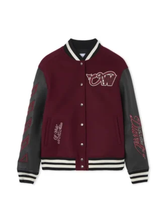 Off-White™ c/o AC Milan Varsity Jacket