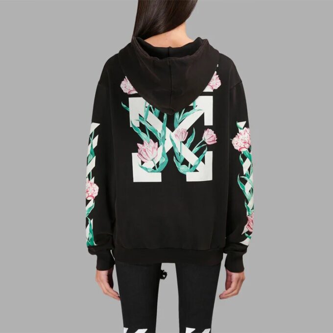 Off-White C O Virgil Abloh Floral “Black”