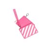 Off-White Contrasting Colors Stripe Pink
