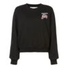 Off-White Cotton Horse Logo Loose Sweatshirt