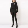 Off-White Cotton Horse Logo Loose Sweatshirt
