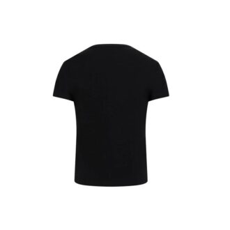 Off-White Cotton Letter Logo Short Sleeves