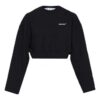 Off-White Cotton Sweatshirt “Black”