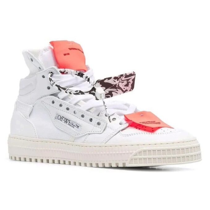 Off-White Court 3.0 High-top Sneakers White/Orange