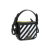 Off-White Deceleration Leather Bag Little Size Black