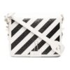Off-White Diag Logo-plaque Shoulder Bag “White Black”