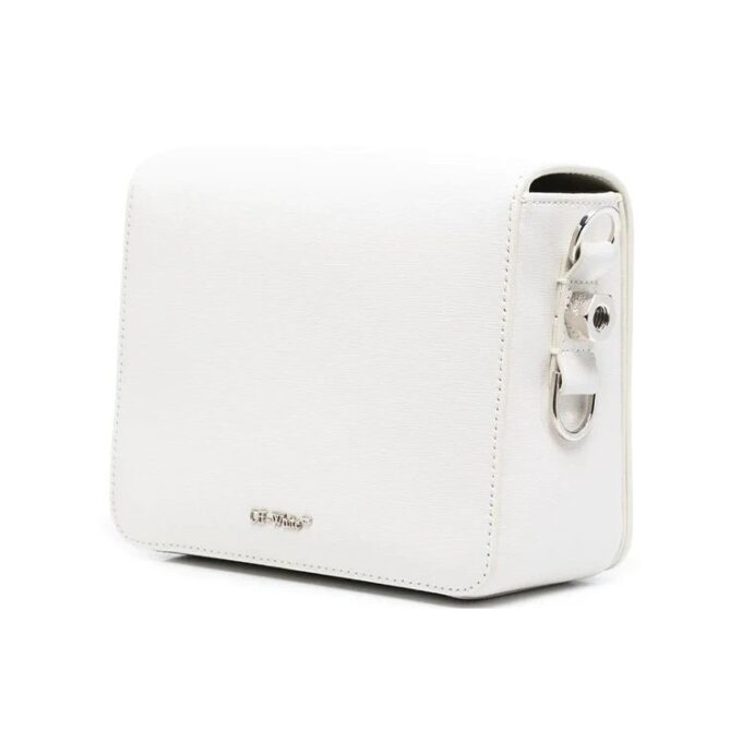 Off-White Diag Logo-plaque Shoulder Bag “White Black”