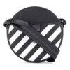 Off-White Diag Round shoulder bag Black