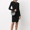 Off-White Diag Round shoulder bag Black
