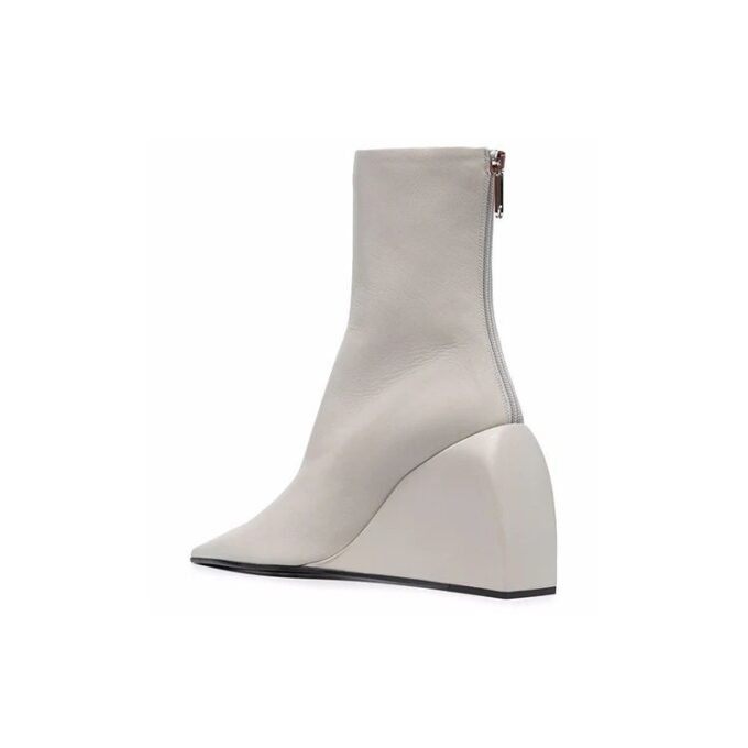 Off-White Dolls Wedge Boots “White”
