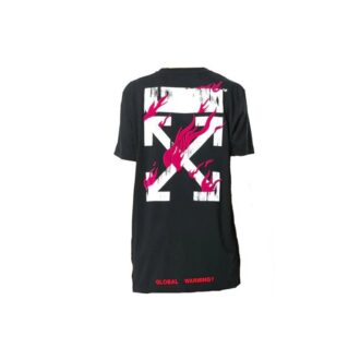 Off-White Flame Short Sleeve Black