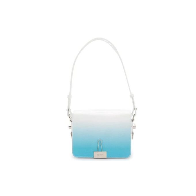 Off-White Flap shoulder bag Mid Blue