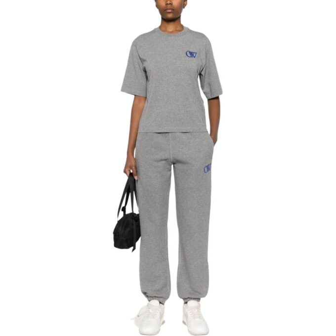 Off-White Flock Basic T-shirt “Grey”