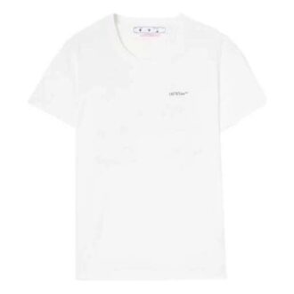 Off-White Floral Arrow Short Sleeve T-Shirt “White”