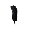 Off-White Flower Embroidered Arrow Hoodie Black