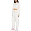 Off-White For All Helvetica Crop Over Crewneck “White Black”