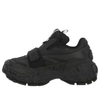 Off-White Glove Slip On Leather Sneaker “Black”