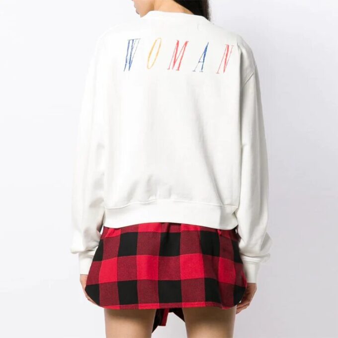 Off-White Graft Arrows Round-neck Sweatshirt White