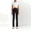 Off-White High-Waisted Tailored Trousers “Black”