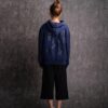 Off-White Hooded Cotton Blue Hoodie