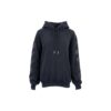 Off-White Hooded Cotton Sweater Black