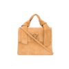 Off-White Jitney Suede Messenger Bag Yellow