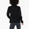 Off-White Large Logo Printing Stand Collar Windproof Jacket Black
