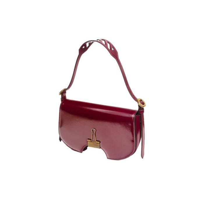 Off-White Leather Red Shoulder Bag