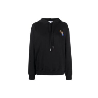 Off-White Leaves Arrow Hoodie Black