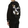 Off-White Leaves Arrow Hoodie Black
