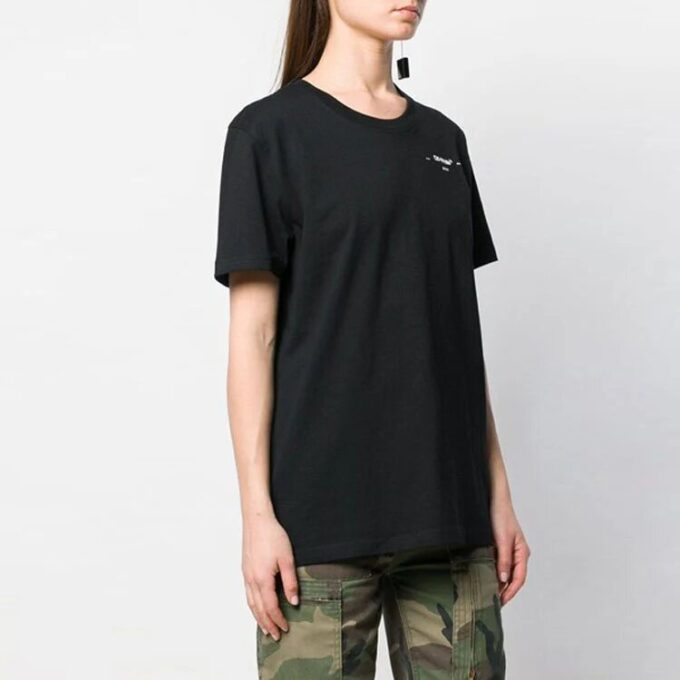 Off-White “Leaves Arrows Casual” Short Sleeve Normal Fit