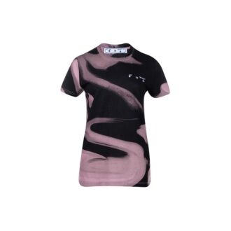 Off-White Liquid Melt Casual Tee “Nude White”